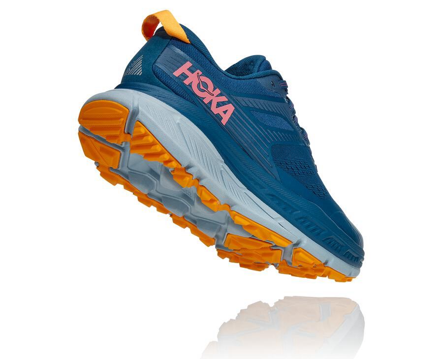 Tenis Hoka One One Trail Mujer Azules - Stinson Atr 6 - UNLG82103